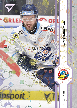 Jan Eberle Vitkovice Tipsport ELH 2024/25 SportZoo 2. serie Puck Marks #320